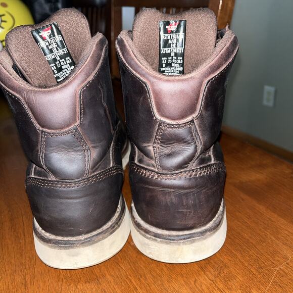 Red Wing Boots Work Style 2449 6 Inch Safety Toe Boot 8.5 D - Picture 4 of 6